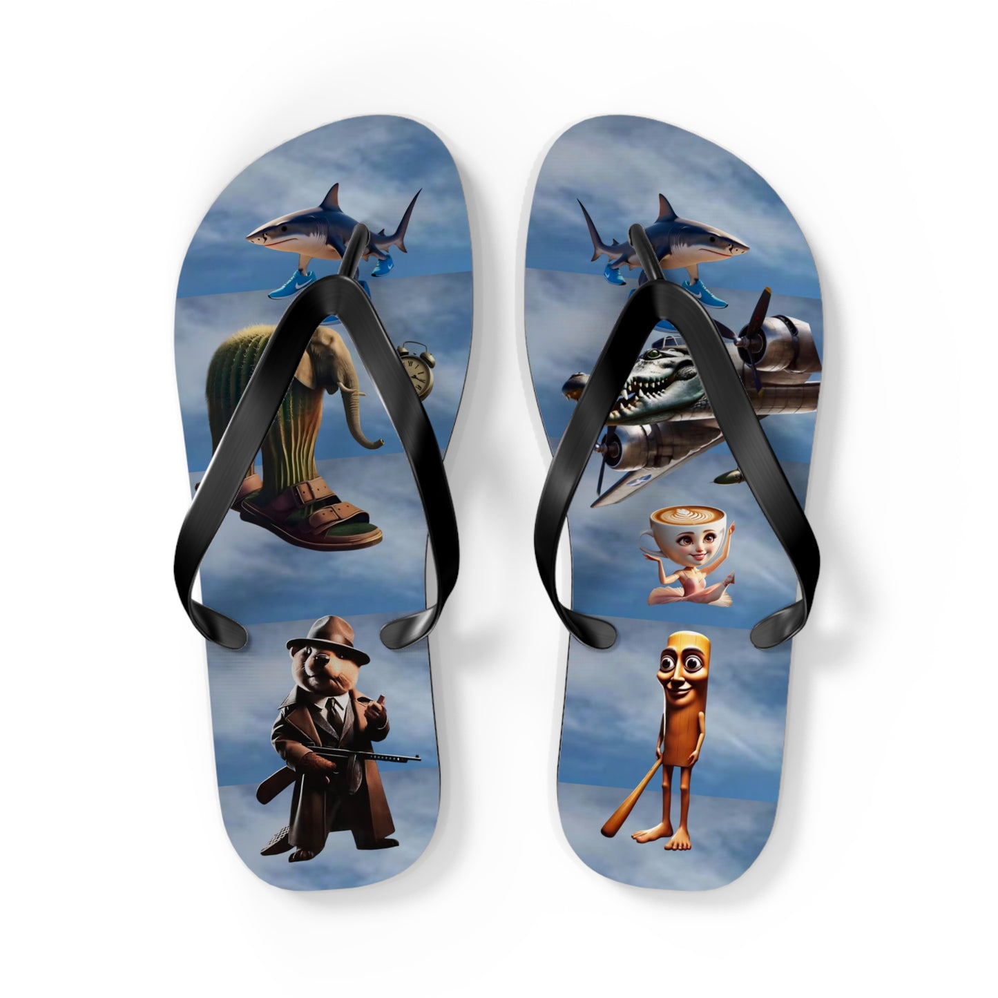 BRAINROT FLIP FLOPS