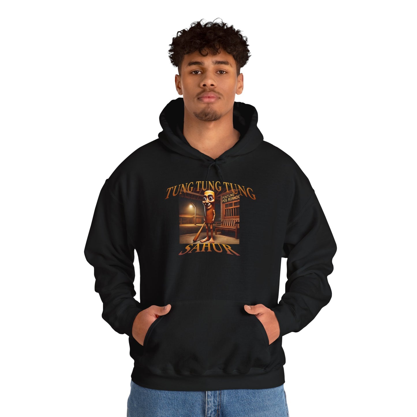 RETRO TUNG TUNG TUNG SAHUR HOODIE