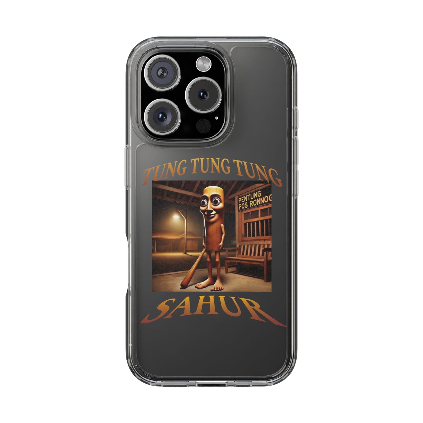 TUNG TUNG TUNG CLEAR CASE