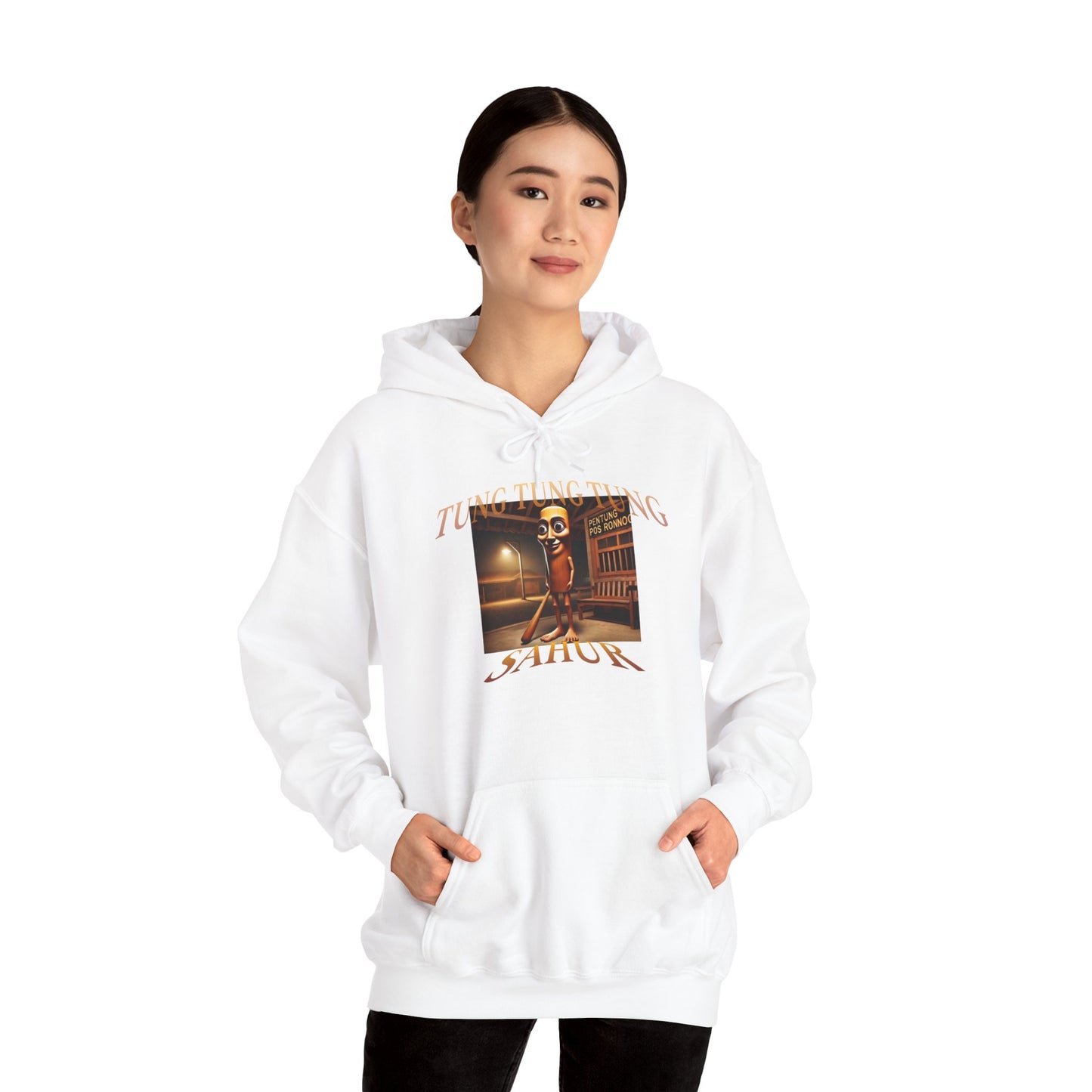 RETRO TUNG TUNG TUNG SAHUR HOODIE