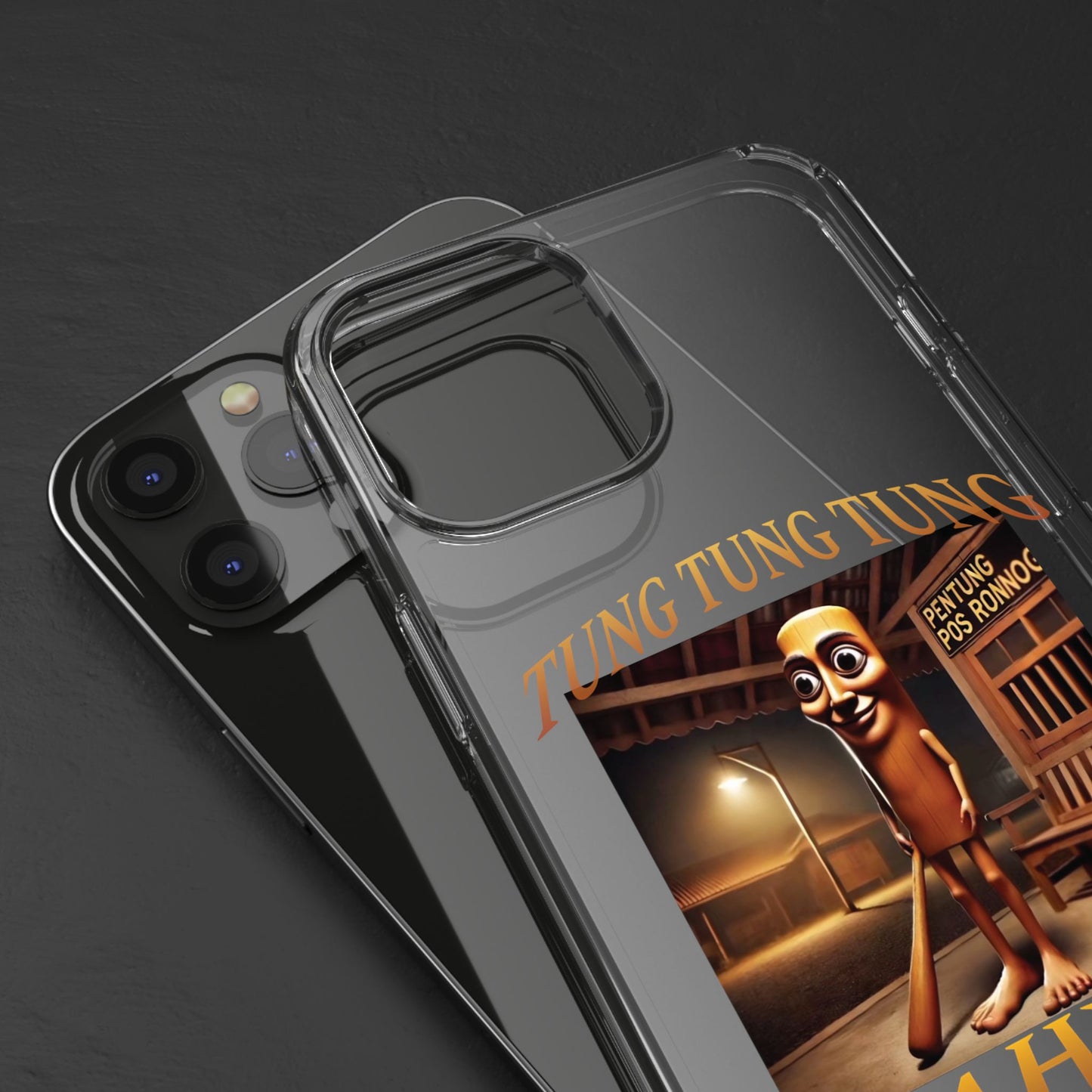 TUNG TUNG TUNG CLEAR CASE