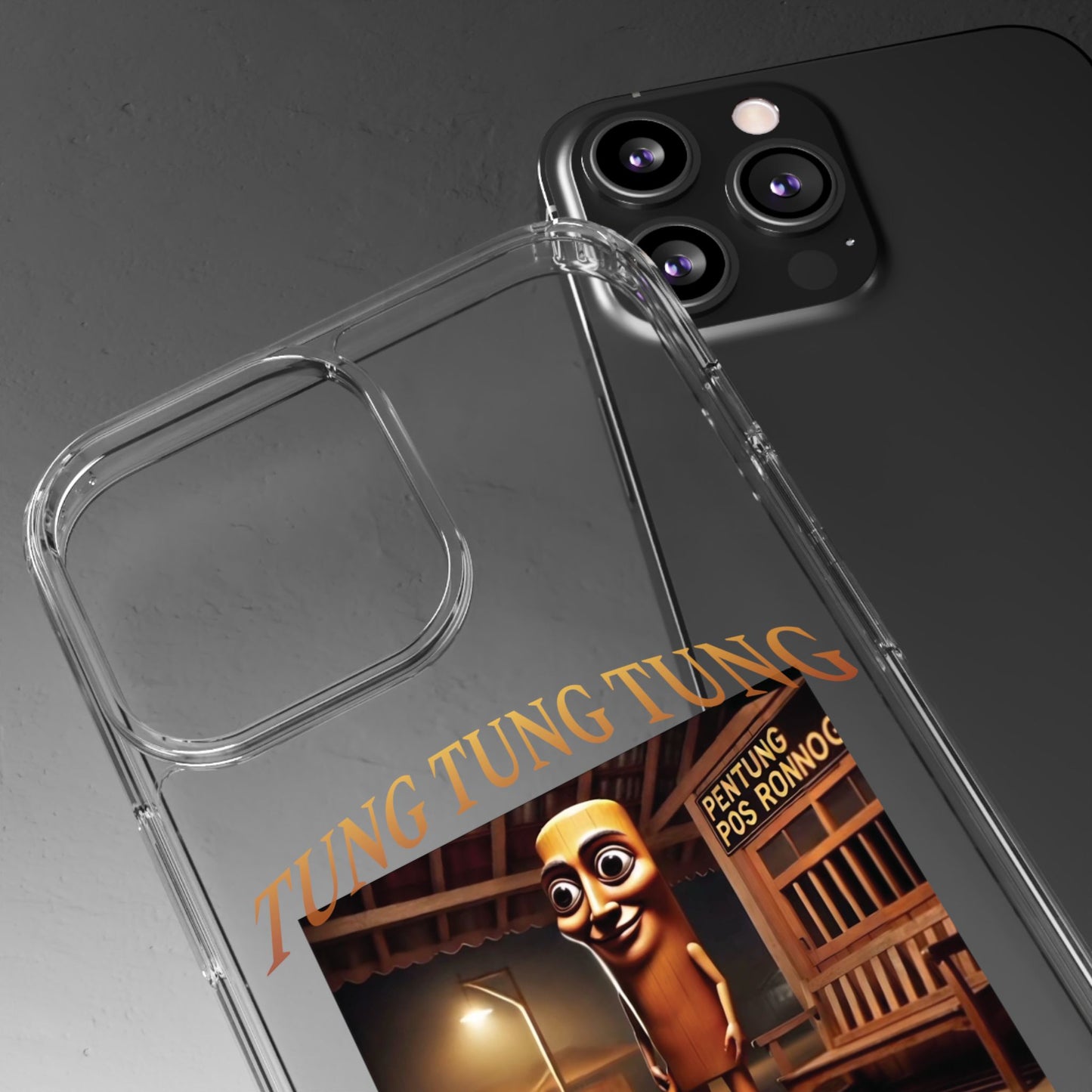 TUNG TUNG TUNG CLEAR CASE
