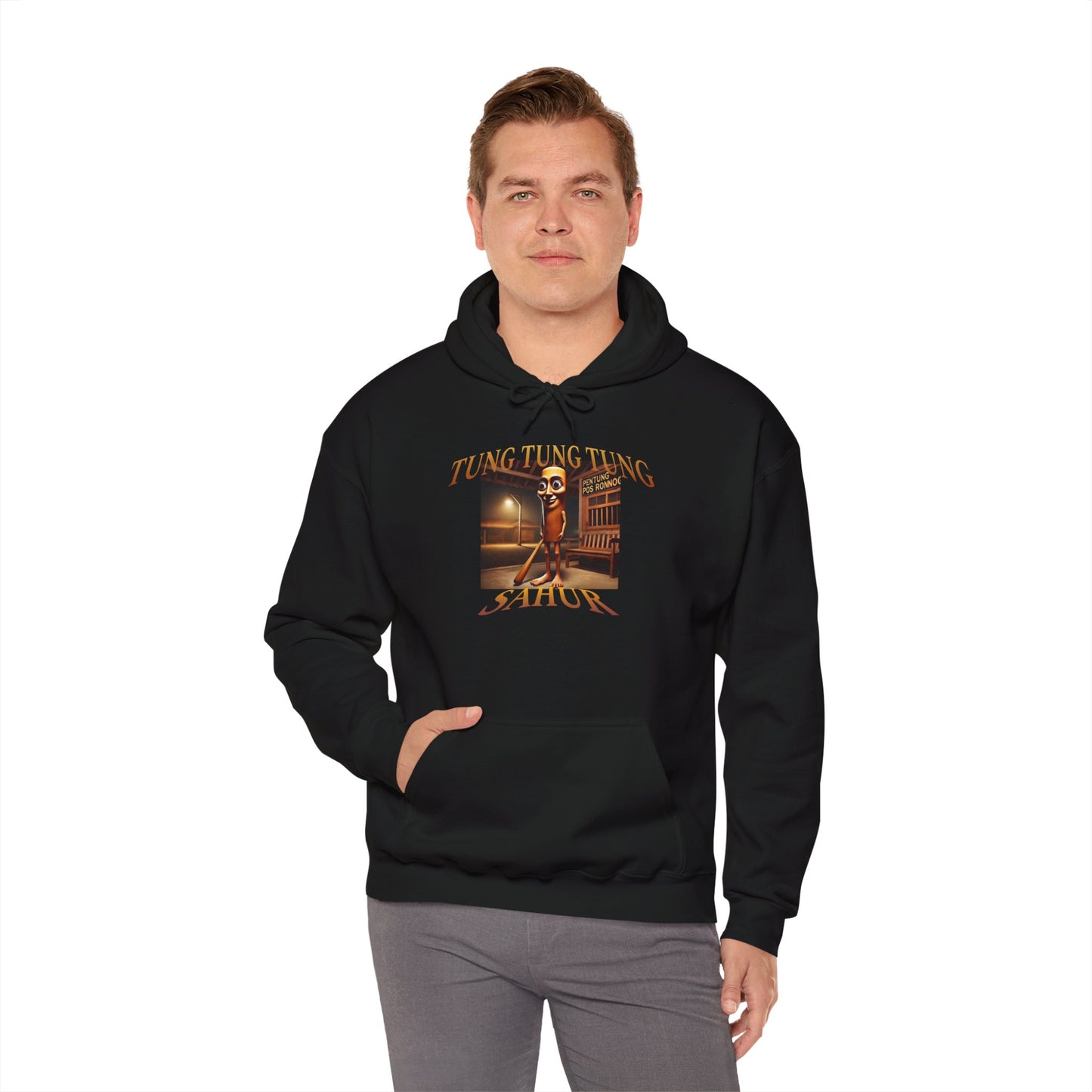 RETRO TUNG TUNG TUNG SAHUR HOODIE