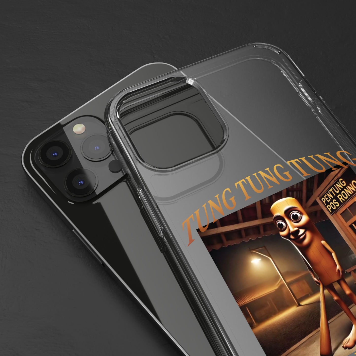 TUNG TUNG TUNG CLEAR CASE