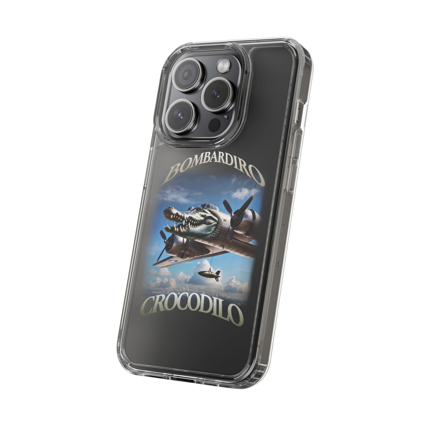 BOMBARDIRO CROCODILO CLEAR CASE