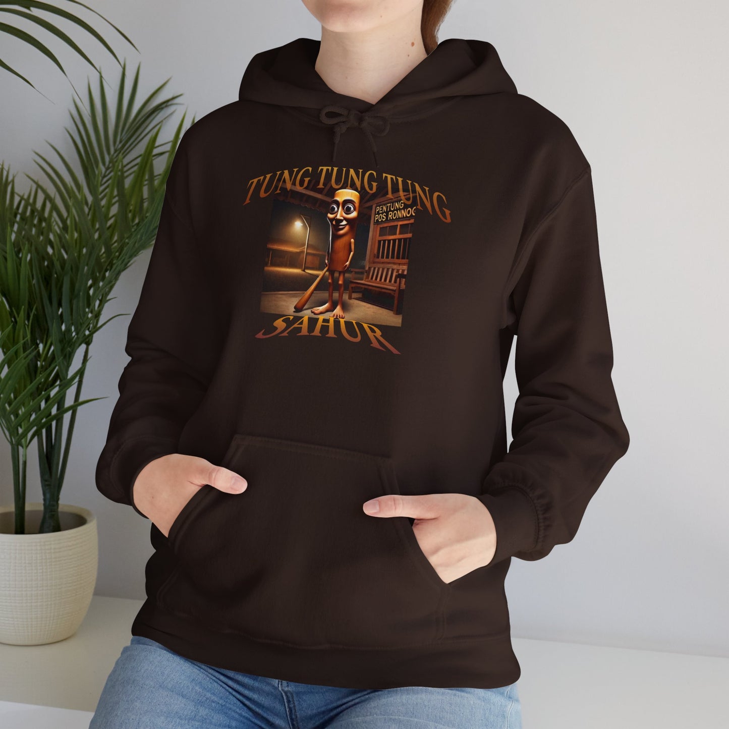 RETRO TUNG TUNG TUNG SAHUR HOODIE