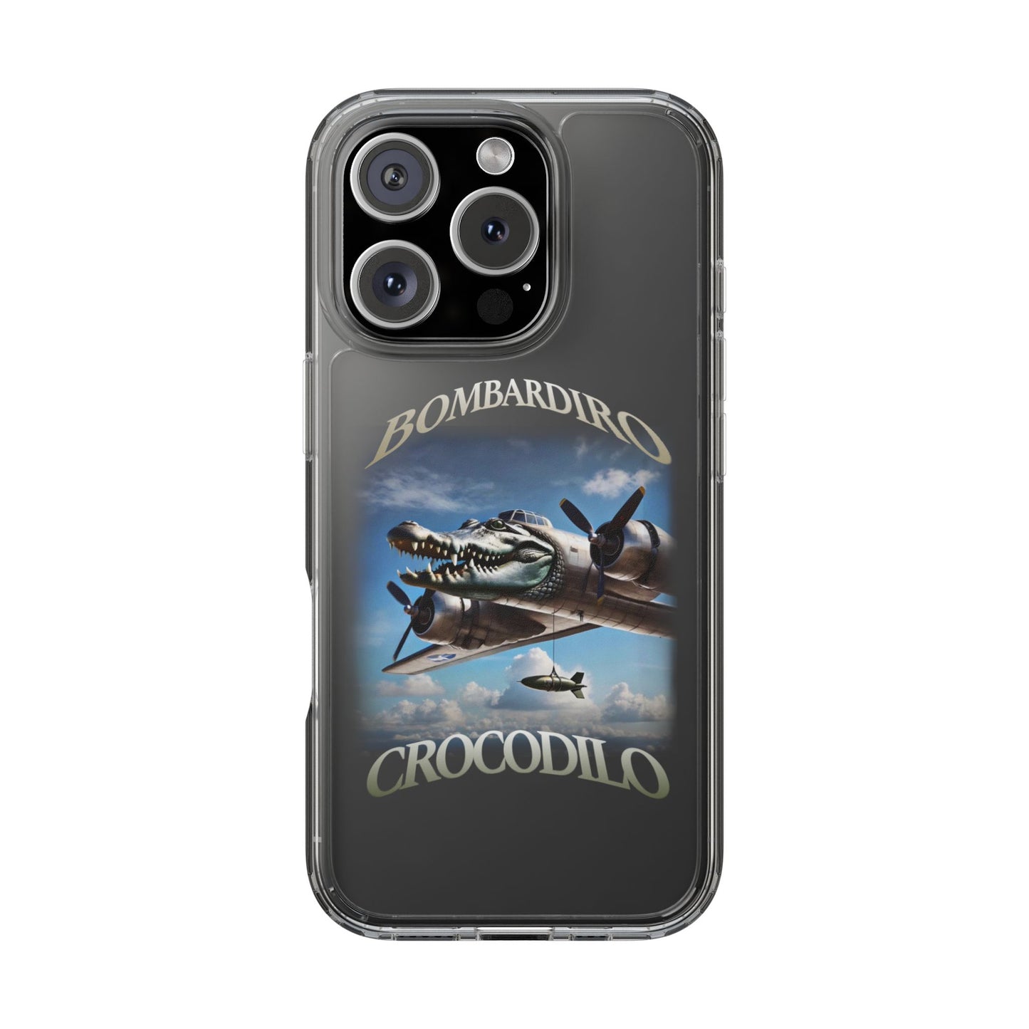 BOMBARDIRO CROCODILO CLEAR CASE
