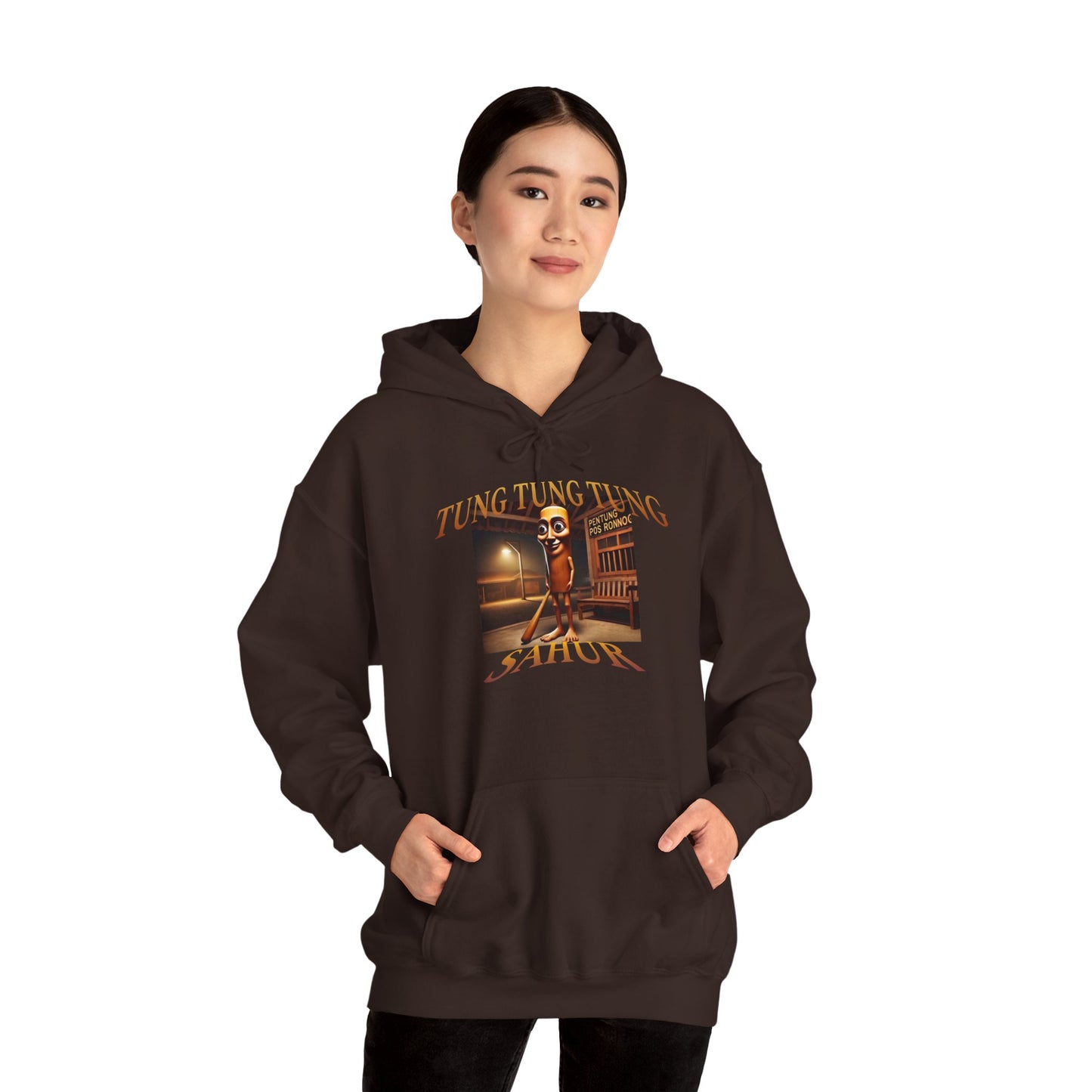 RETRO TUNG TUNG TUNG SAHUR HOODIE