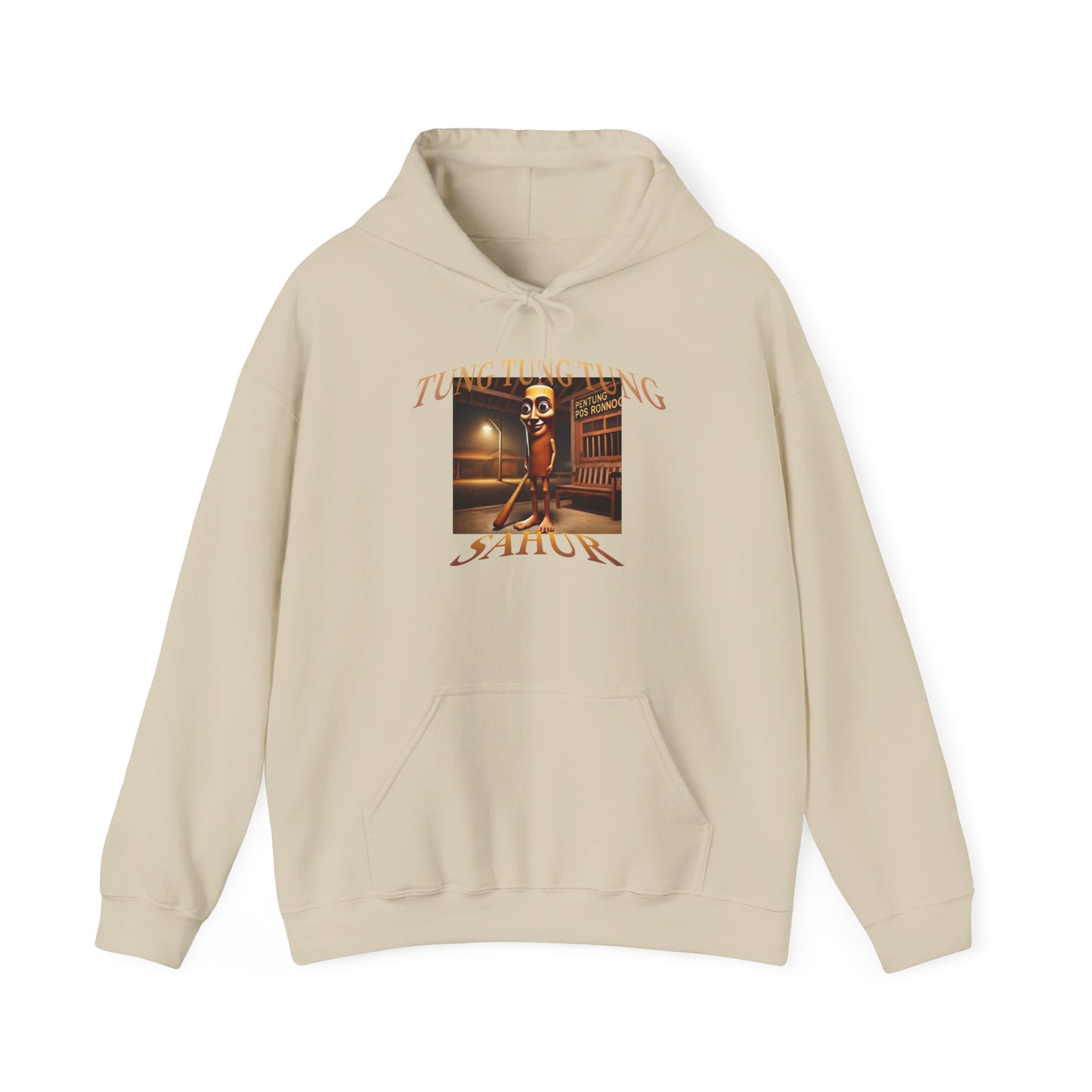 RETRO TUNG TUNG TUNG SAHUR HOODIE