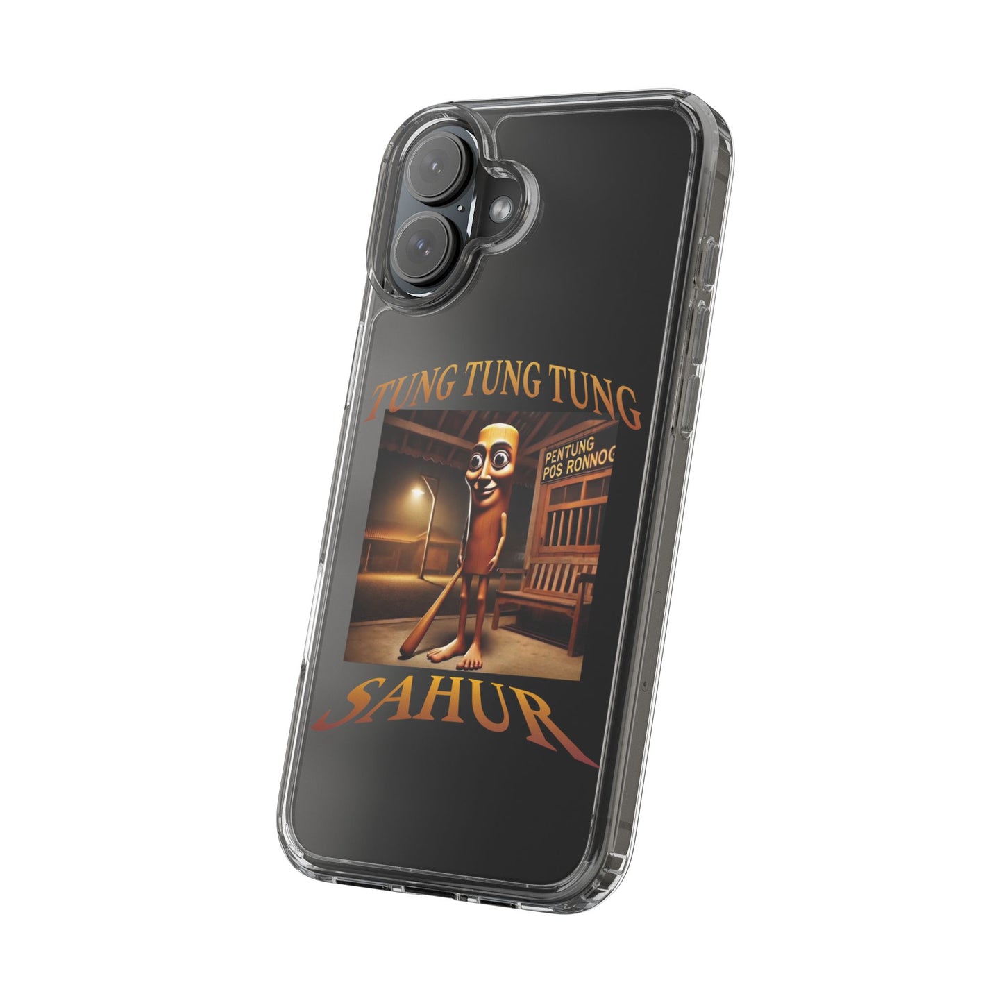 TUNG TUNG TUNG CLEAR CASE