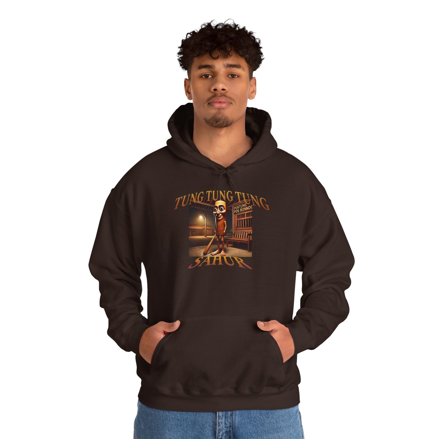 RETRO TUNG TUNG TUNG SAHUR HOODIE