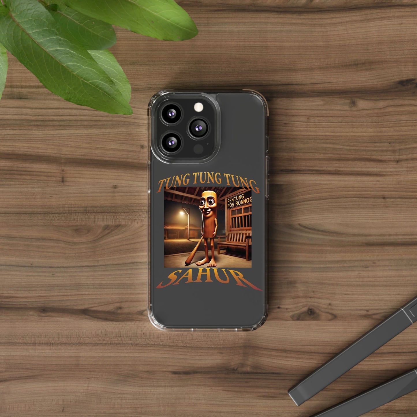 TUNG TUNG TUNG CLEAR CASE