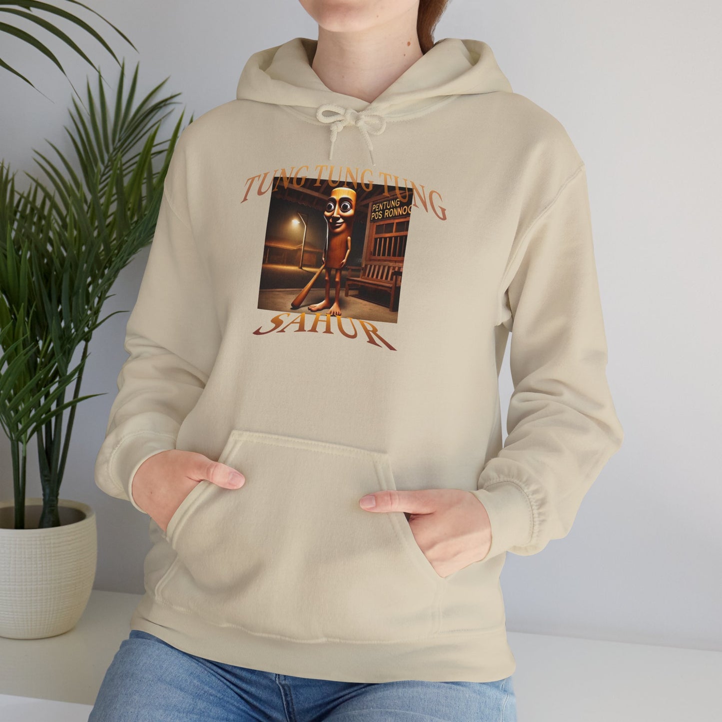 RETRO TUNG TUNG TUNG SAHUR HOODIE