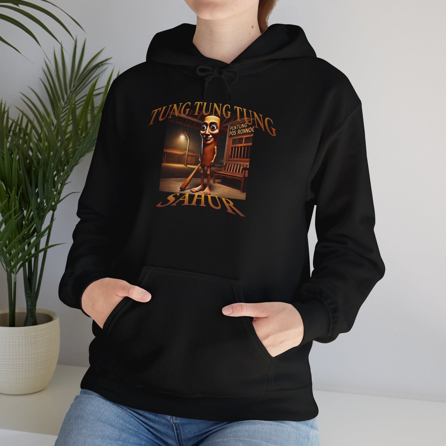 RETRO TUNG TUNG TUNG SAHUR HOODIE