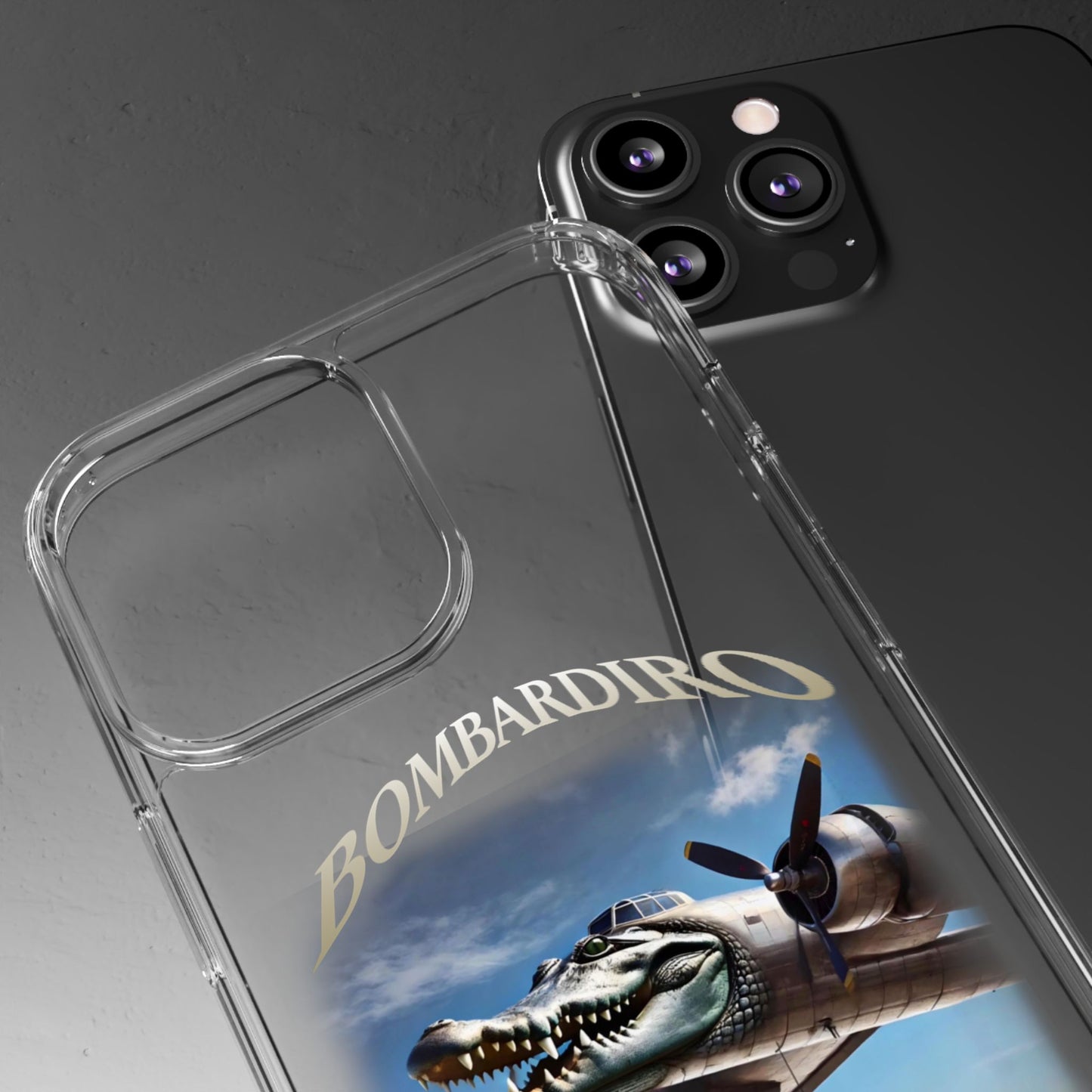 BOMBARDIRO CROCODILO CLEAR CASE