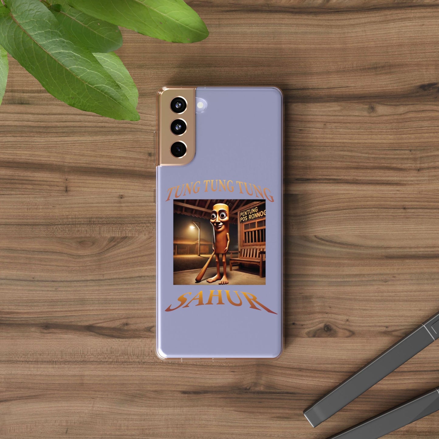 TUNG TUNG TUNG CLEAR CASE
