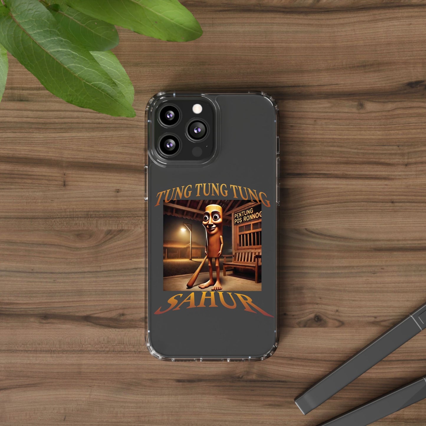 TUNG TUNG TUNG CLEAR CASE