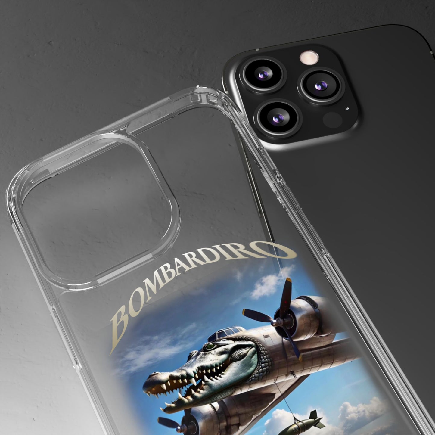BOMBARDIRO CROCODILO CLEAR CASE