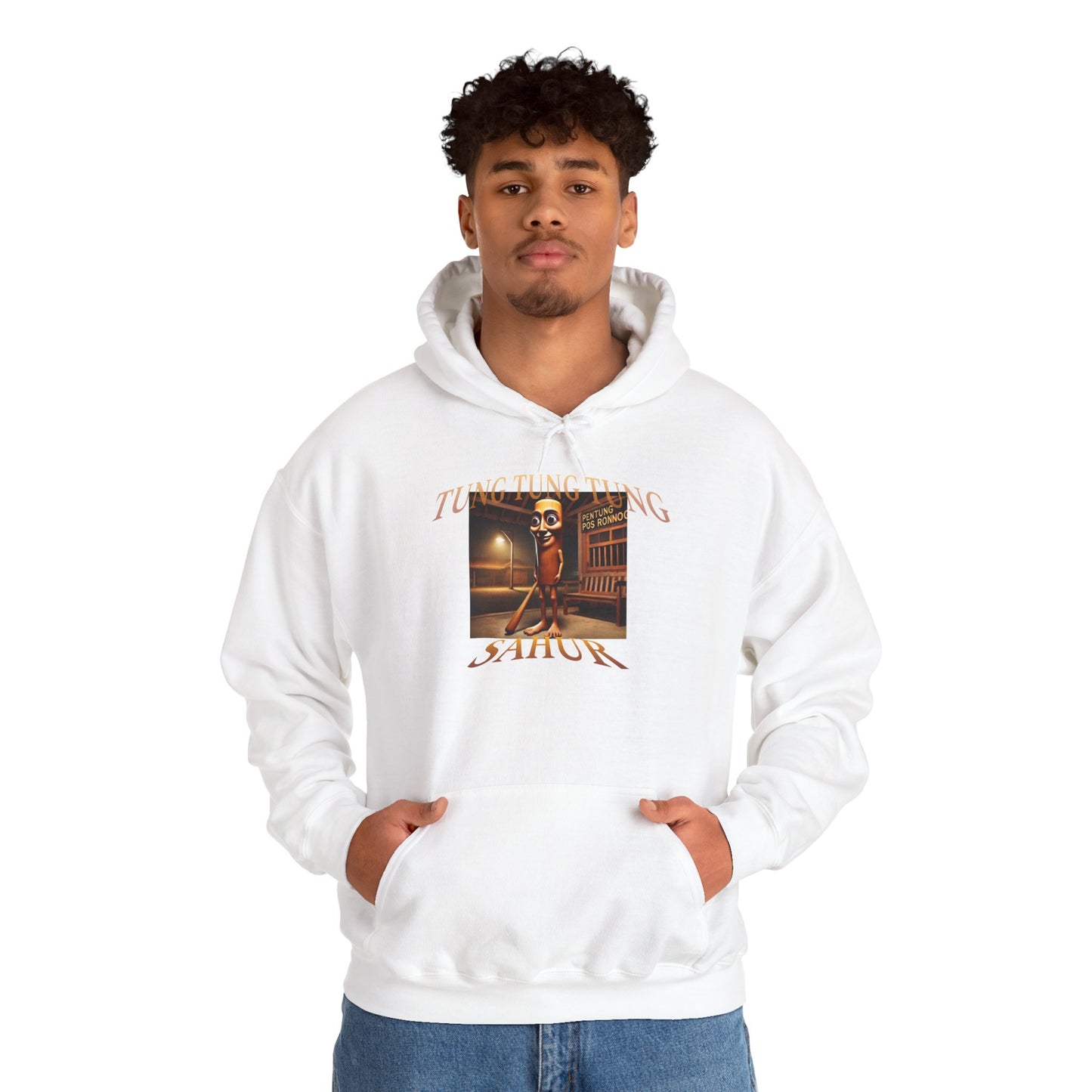 RETRO TUNG TUNG TUNG SAHUR HOODIE