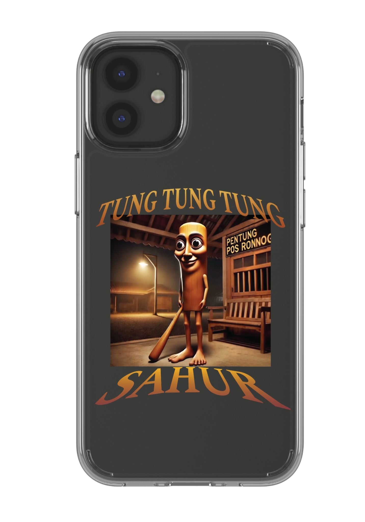 TUNG TUNG TUNG CLEAR CASE