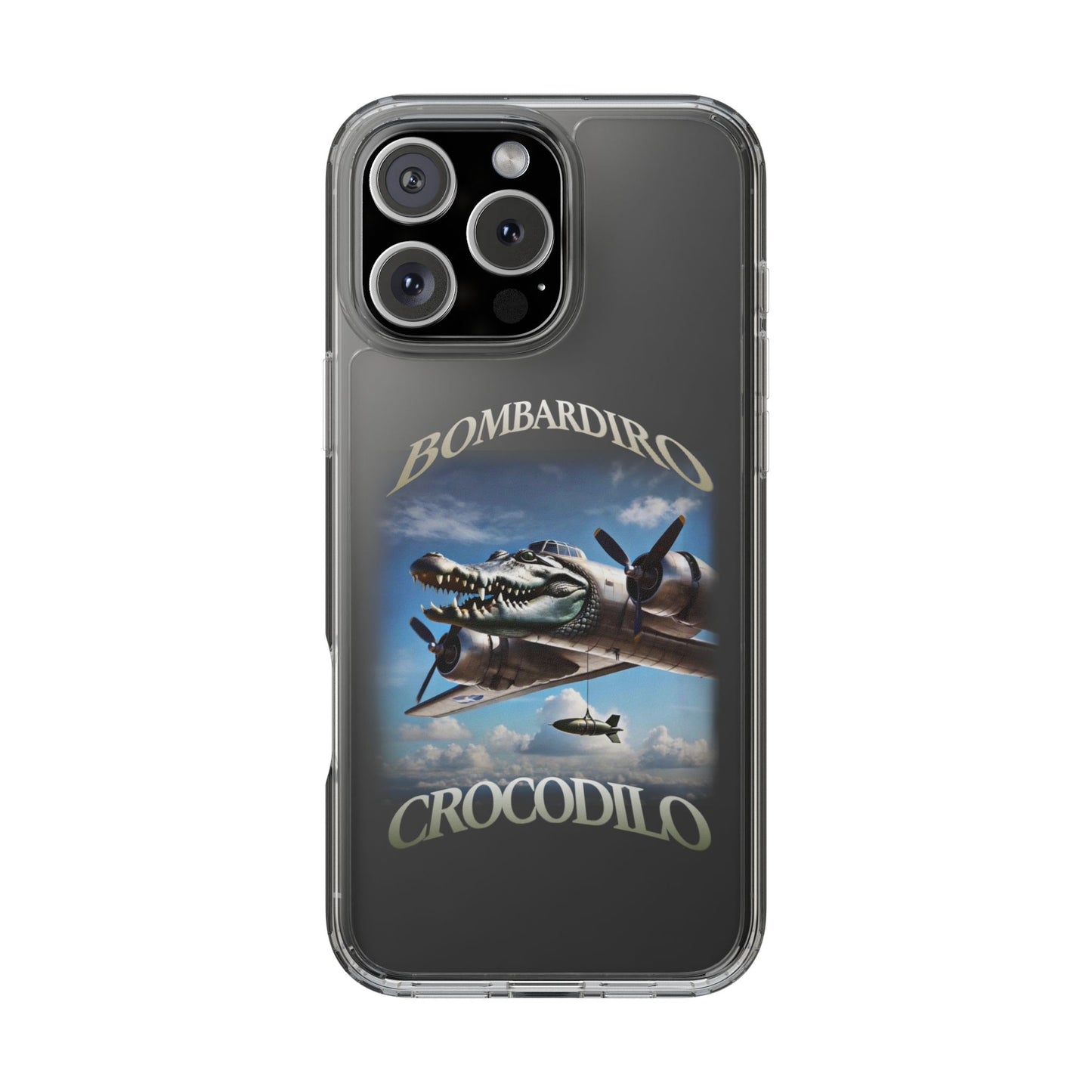 BOMBARDIRO CROCODILO CLEAR CASE
