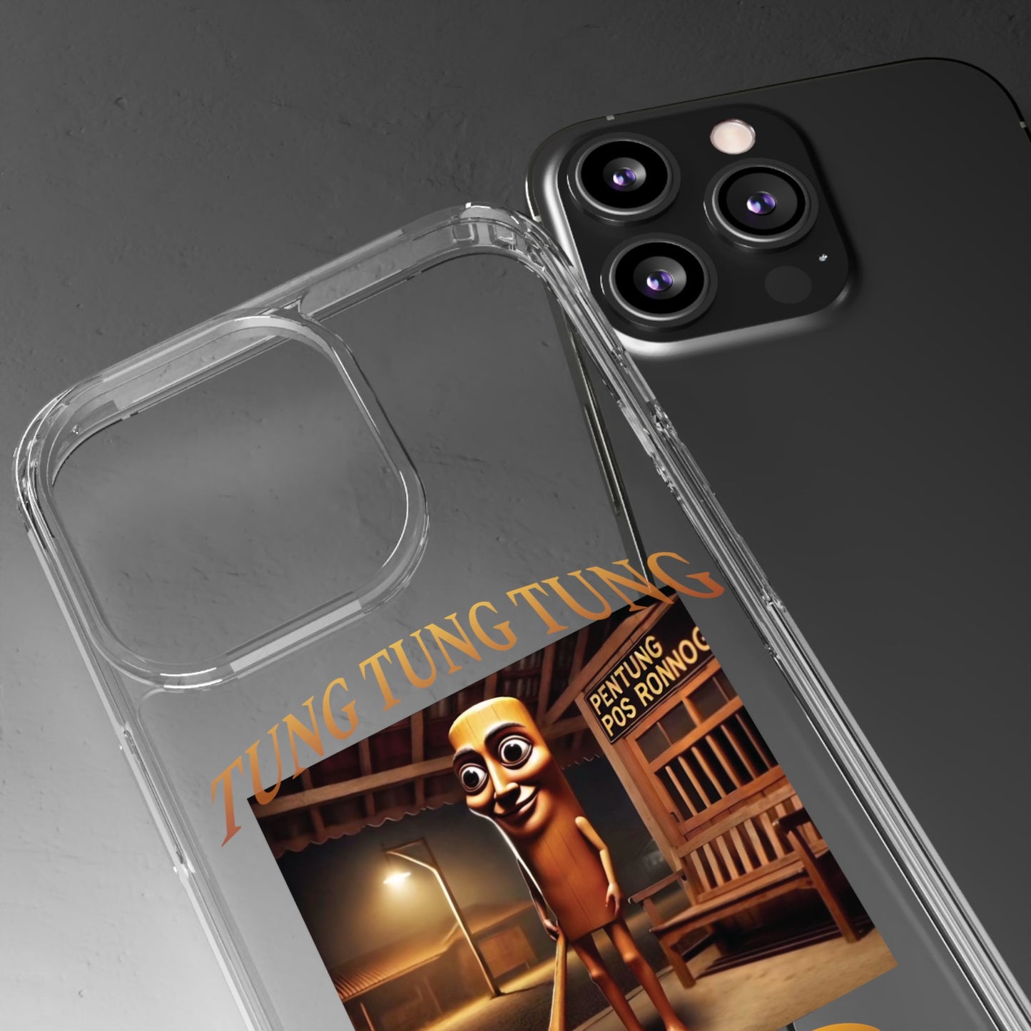 TUNG TUNG TUNG CLEAR CASE